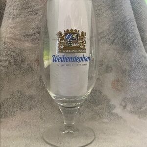 Clear Glass Beer Goblet